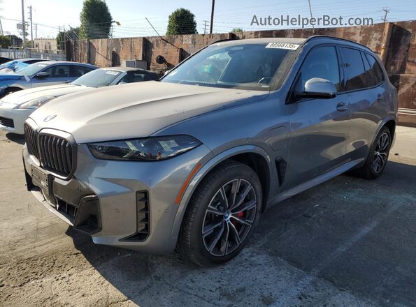 5UX43EU08R9T40679 2024 BMW X5 Серебряный Передняя левая четверть