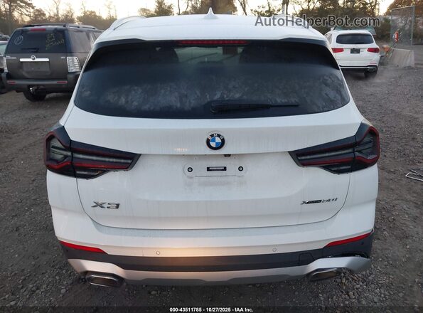 5UX53DP00P9R81977 2023 BMW X3 White 