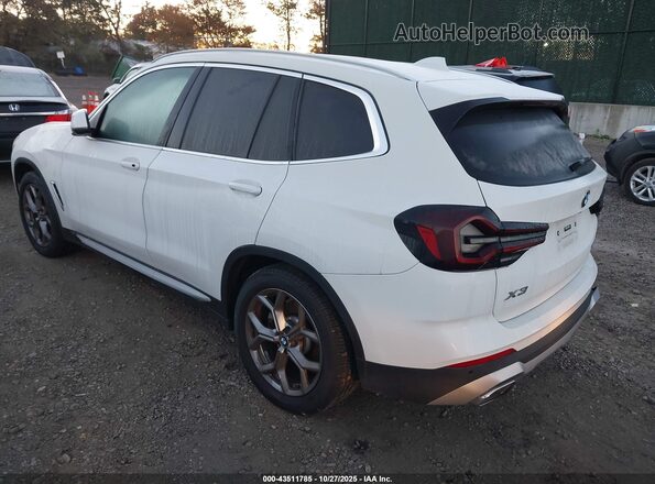 5UX53DP00P9R81977 2023 BMW X3 White Задня ліва чверть