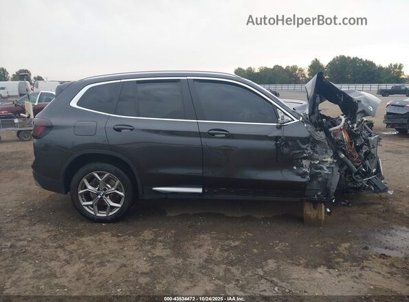5UX53DP02N9K34135 2022 BMW X3 Черный Панорамный вид салона 360°