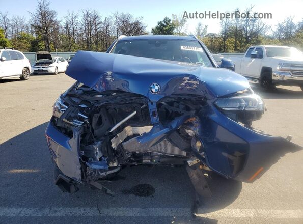 5UX53DP05P9P36141 2023 BMW X3 Синий Вид спереди