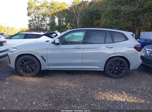 5UX53DP06R9V84549 2024 BMW X3 Gray Սալոնի 360 աստիճան տեսք