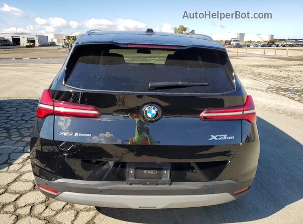 5UX53GP06S9Z00619 2025 BMW X3 Black Rear view