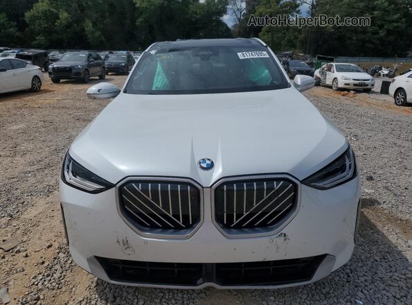 5UX53GP09S9X69637 2025 BMW X3 Белый Вид спереди