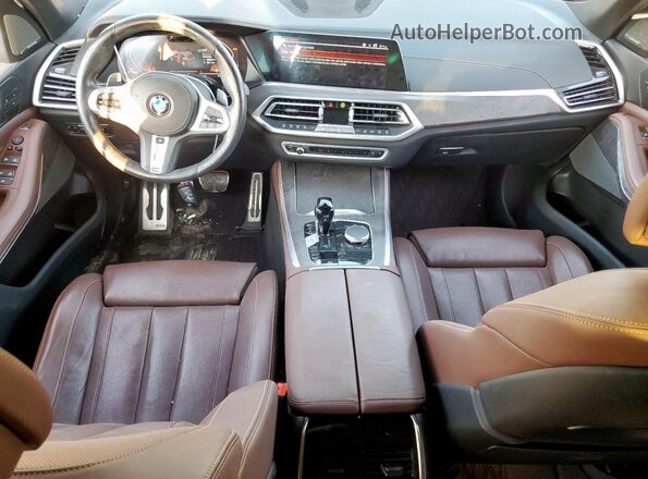5UXCR4C04L9B61555 2020 BMW X5 Черный Вид панели приборов