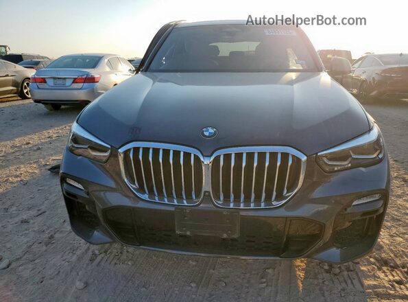 5UXCR4C04L9B61555 2020 BMW X5 Черный Вид спереди