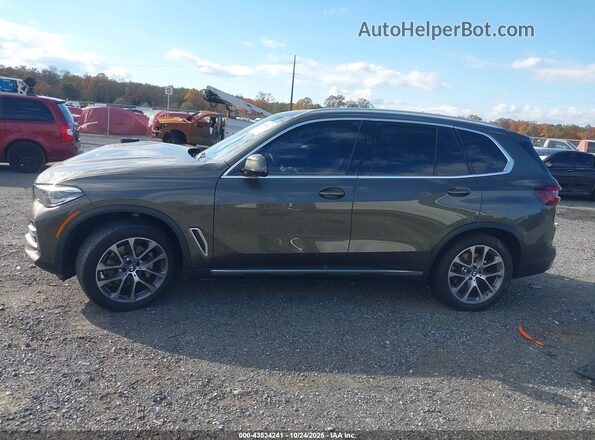 5UXCR6C04P9S00756 2023 BMW X5 Зеленый Панорамный вид салона 360°