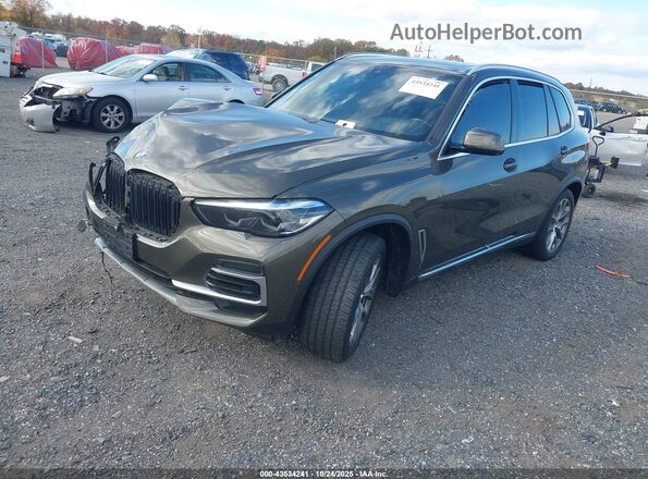 5UXCR6C04P9S00756 2023 BMW X5 Зеленый Передняя левая четверть