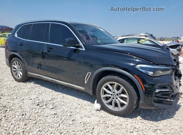 5UXCR6C07M9F51384 2021 BMW X5 Черный Передняя правая четверть