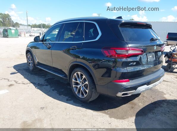 5UXCR6C07P9N44856 2023 BMW X5 Черный Задняя левая четверть