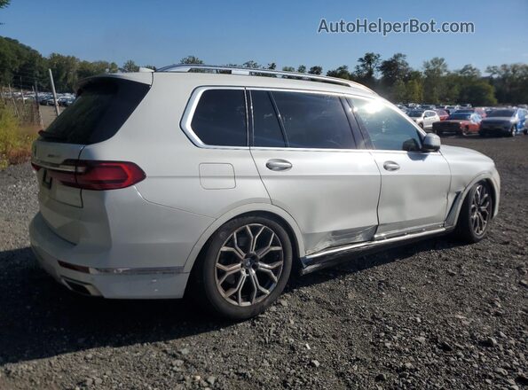 5UXCW2C03N9K49672 2022 BMW X7 Белый Задняя правая четверть