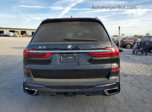 5UXCW2C04L9B62802 2020 BMW X7 Black Հետևի տեսք