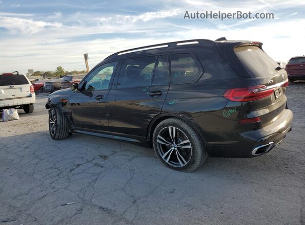 5UXCW2C04L9B62802 2020 BMW X7 Black Հետևի ձախ