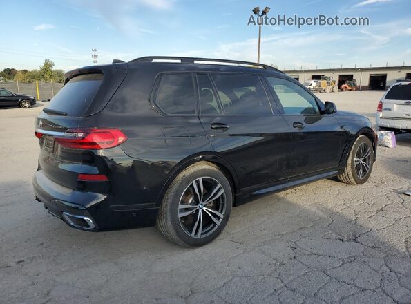 5UXCW2C04L9B62802 2020 BMW X7 Black Հետևի աջ