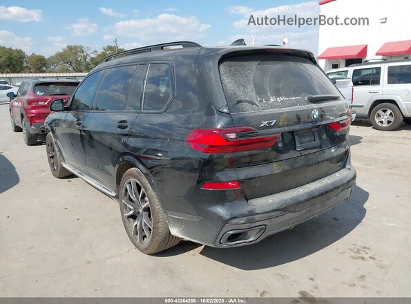 5UXCW2C07M9F35333 2021 BMW X7 Черный Задняя левая четверть