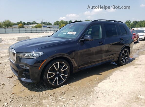 5UXCW2C51KLB44092 2019 BMW X7 Black Передня ліва чверть