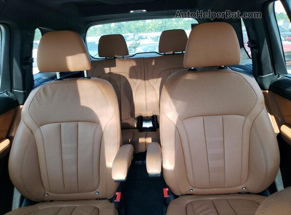 5UXCW2C51KLB44092 2019 BMW X7 Black Вид задніх сидінь