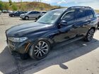 2022 Bmw X7 M50i Черный vin: 5UXCX6C01N9M94359