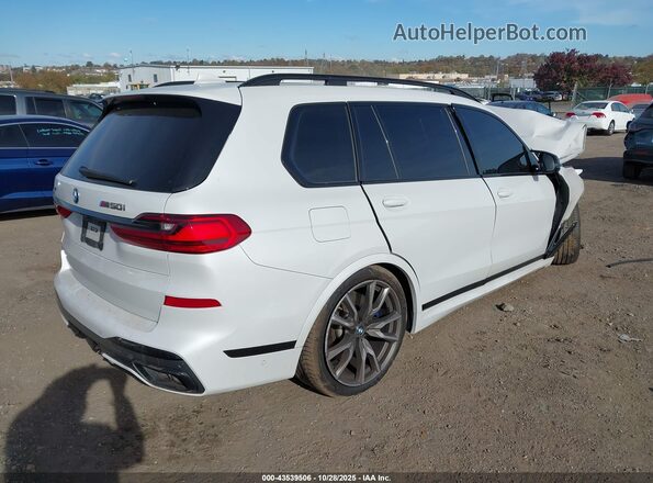 5UXCX6C04N9L32676 2022 BMW X7 Белый Задняя правая четверть