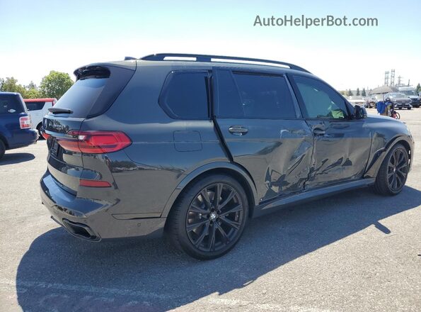 5UXCX6C0XM9G16637 2021 BMW X7 Серый Задняя правая четверть