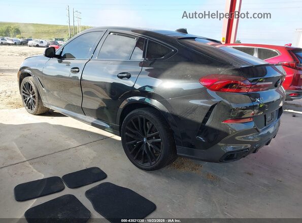 5UXCY4C08M9H29469 2021 BMW X6 Черный Задняя левая четверть