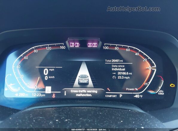 5UXCY6C00P9P21010 2023 BMW X6 Черный Вид задних сидений