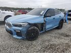 2020 Bmw X6 Xdrive40i Blue vin: 5UXCY6C01L9C49574