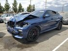 2021 Bmw X6 Xdrive40i Blue vin: 5UXCY6C06M9F30478