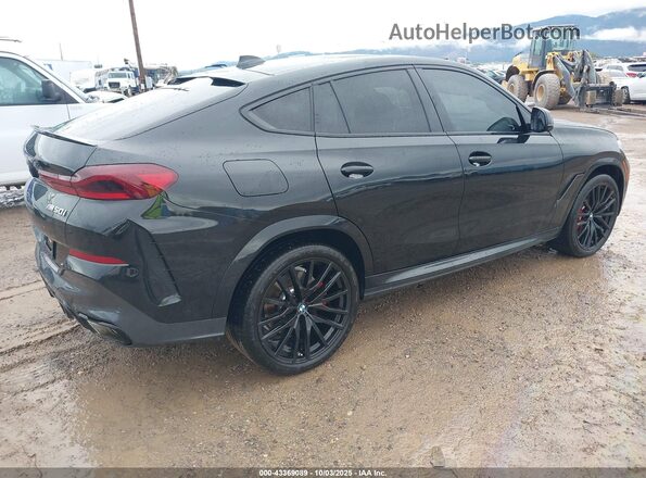 5UXCY8C02P9R68203 2023 BMW X6 Черный Задняя правая четверть