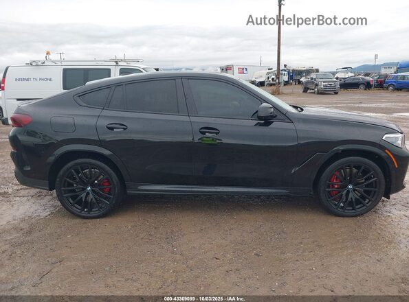 5UXCY8C02P9R68203 2023 BMW X6 Черный Панорамный вид салона 360°