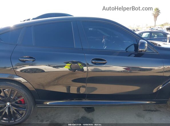 5UXCY8C03M9E15204 2021 BMW X6 Черный Вид задней части салона
