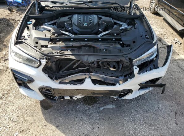 5UXCY8C0XM9G38050 2021 BMW X6 Белый Вид подкапотного пространства