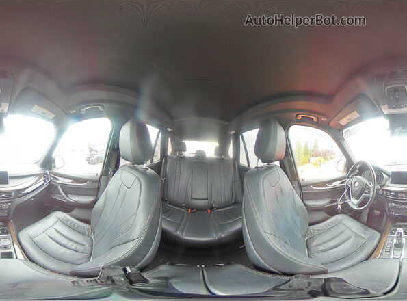 5UXKR0C5XJL077124 2018 BMW X5 White Vista interior de 360 grados
