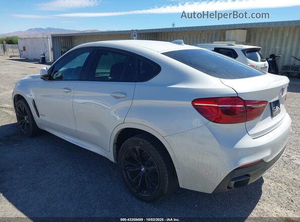 5UXKU0C5XJ0G92632 2018 BMW X6 Белый Задняя левая четверть