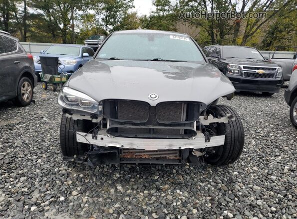 5UXKU2C51H0N84760 2017 BMW X6 Gray წინა ხედი