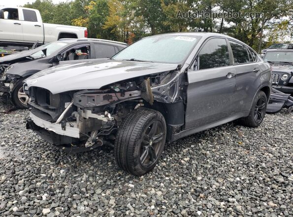 5UXKU2C51H0N84760 2017 BMW X6 Gray წინა მარცხენა ხედი სამი მეოთხედიდან