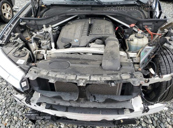 5UXKU2C51H0N84760 2017 BMW X6 Gray ძრავის განყოფილების ხედი