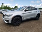 2018 Bmw X6 Xdrive35i Silver vin: 5UXKU2C55J0X51417