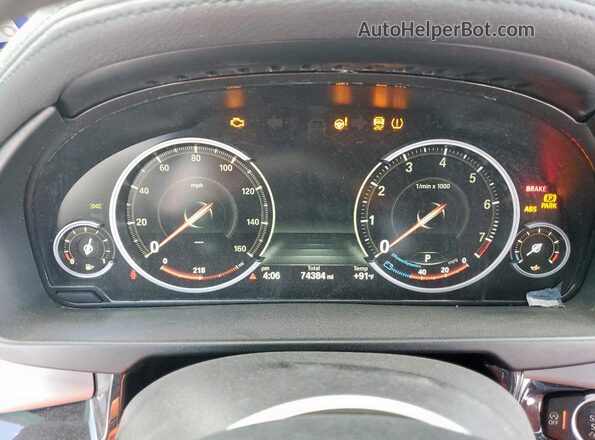 5UXKU6C5XH0S99594 2017 BMW X6 Угольный Вид щитка приборов