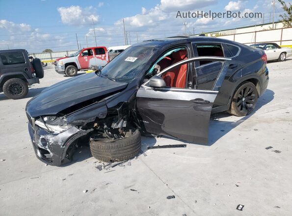 5UXKU6C5XH0S99594 2017 BMW X6 Угольный Передняя левая четверть