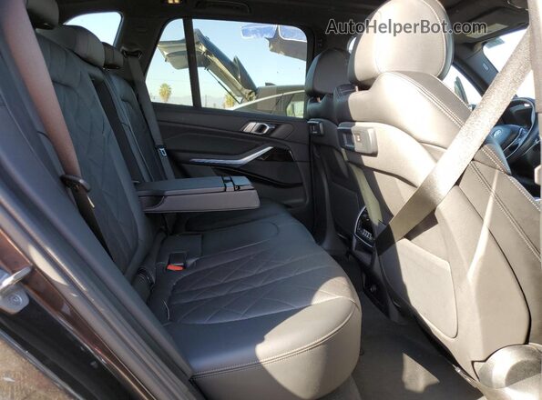 5UXTA6C09P9P55659 2023 BMW X5 Black Вид підкапотного простору