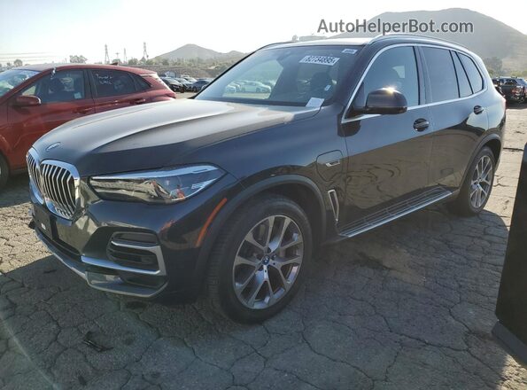5UXTA6C09P9P55659 2023 BMW X5 Black Передня ліва чверть