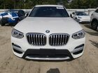 2018 Bmw X3 Xdrive30i White vin: 5UXTR9C54JLD66950