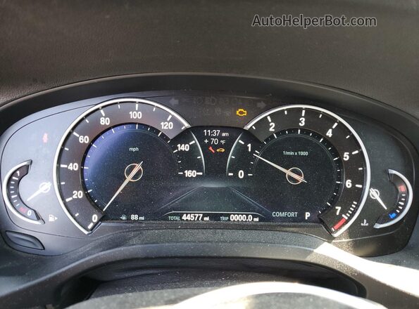 5UXTR9C58JLD73657 2018 BMW X3 Черный Вид щитка приборов