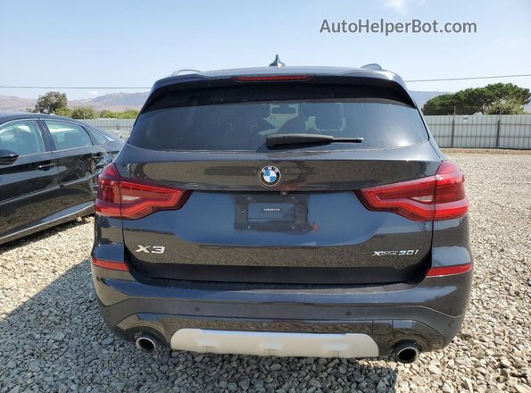 5UXTR9C58JLD73657 2018 BMW X3 Черный Вид сзади