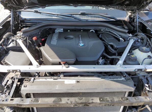 5UXTR9C58JLD73657 2018 BMW X3 Черный Вид подкапотного пространства