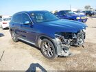 2021 Bmw X3 Sdrive30i Blue vin: 5UXTY3C09M9E10737