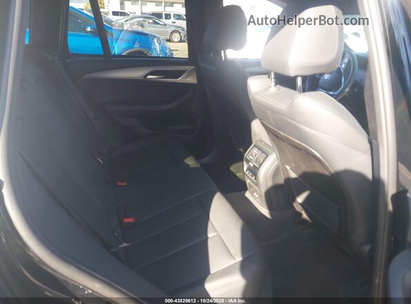 5UXTY5C03M9H42667 2021 BMW X3 Черный Вид наклейки с VIN-кодом