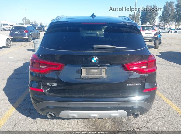 5UXTY5C03M9H42667 2021 BMW X3 Черный 