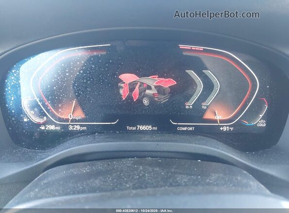 5UXTY5C03M9H42667 2021 BMW X3 Черный Вид задних сидений